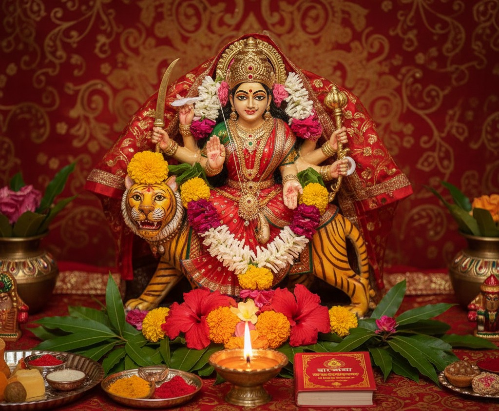 नवरात्रीमध्ये करा सप्तशतीमधील सिद्धमंत्रांचे पठण, भक्तिमय होईल वातावरण!