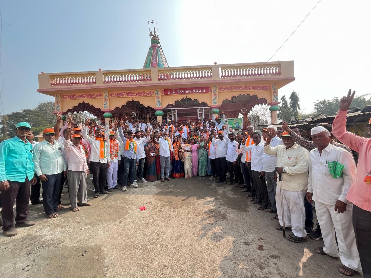 सौ. जयश्री गिरी यांना सायगाव गणात मतदारांचा उत्स्फूर्त पाठिंबा- मच्छिंद्र मुळीक